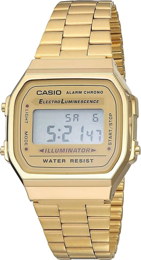 casio vintage watch gold price